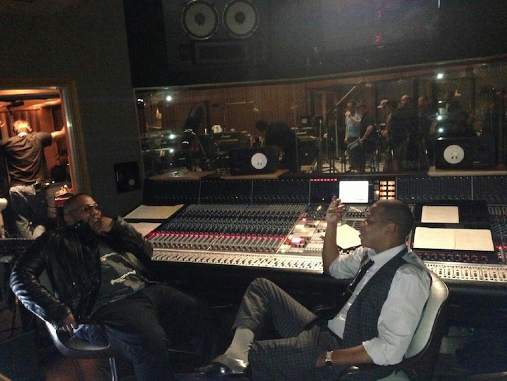 Jay-Z Timbaland studio