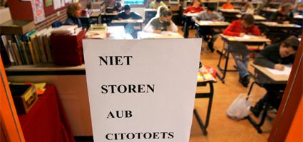 Dit jaar geen foutloze Cito-toets