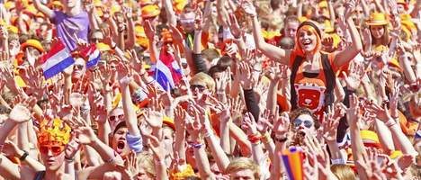 Koninginnedagfeest Slam!FM en 538 naar Alkmaar
