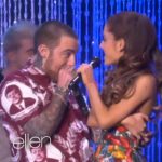 Ariana Grande en Mac Miller live bij Ellen