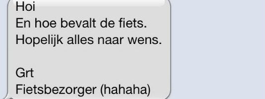 Bezorger PostNL stalkt ontvanger met sms’jes