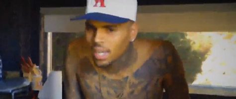 Chris Brown laat nieuwe muziek horen