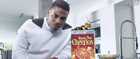Nelly in nieuwe commercial voor ontbijtgranen