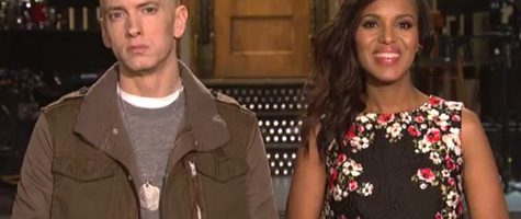 Eminem met Kerry Washington in SNL promo’s