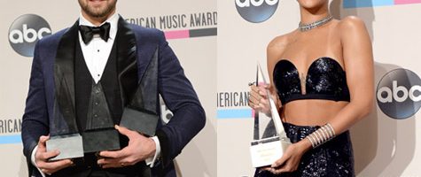 Justin Timberlake en Rihanna grote winnaars American Music Awards
