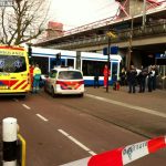 Vrouw gewond na aanrijding met tram