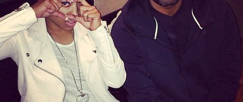 Keyshia Cole en R. Kelly in de studio