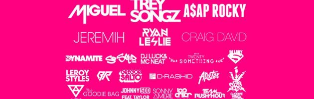 Trey Songz en Miguel naar Vestival