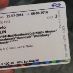 Meisje uit trein gezet om e-ticket