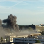 Grote brand in muziekcentrum Melody Line Amsterdam