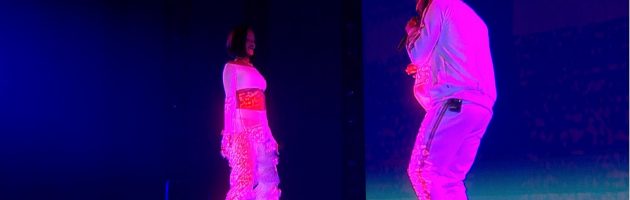 Rihanna en Drake doen ‘Work’ live bij BRIT Awards