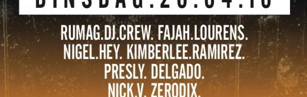 Win tickets voor #RUMAG.PARTY Club Red met Fajah Lourens