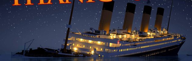 Animatie laat zinken Titanic in real-time zien