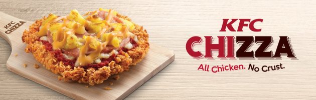 KFC brengt pizza van kipfilet verder op de markt