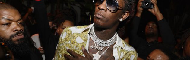 Young Thug gearresteerd tijdens b-day party