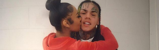 Vriendin bezoekt 6ix9ine in gevangenis