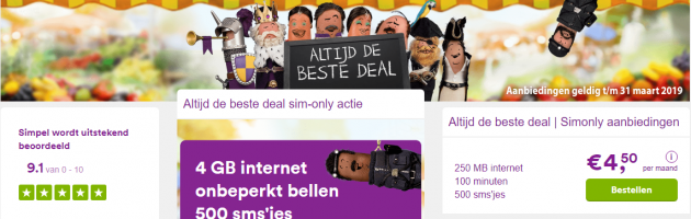 Op zoek naar een nieuwe sim-only provider?