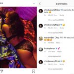 Chris Brown geilt openlijk op Rihanna’s Instagram foto