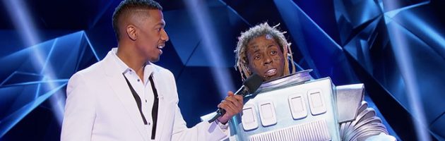 Lil Wayne als robot in The Masked Singer