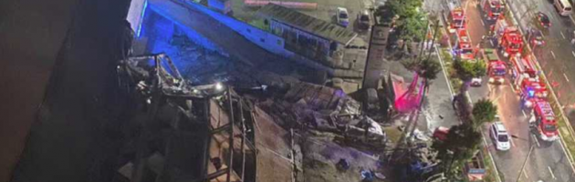 Tijdelijk ‘Coronahotel’ in China ingestort