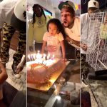 Chris Brown verrast dochter voor zesde verjaardag