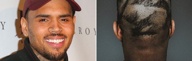 Chris Brown lacht om Kanye’s nieuwe kapsel