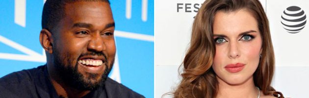 Kanye West geniet van date met Julia Fox