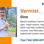 Mogelijk spullen van vermiste Gino (9) in Kerkrade gevonden