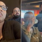 Drake drinkt shots met fans in Detroit