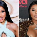 Lil Kim en Cardi B samen in de studio