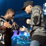 Bloedneus voor Usher bij 34ste verjaardag Chris Brown